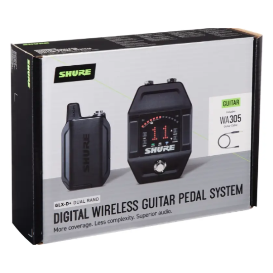 RADIOMICROFONO SHURE GLXD 16+ PER CHITARRA